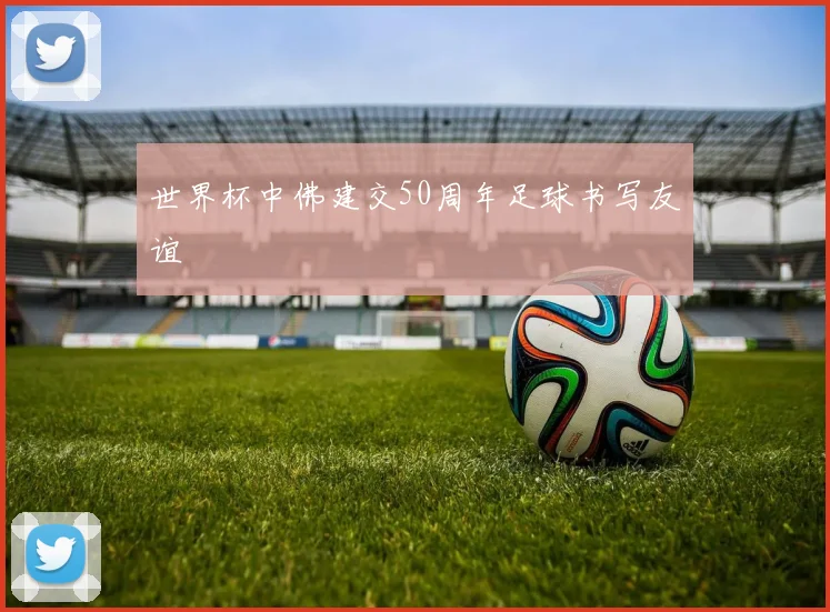 世界杯中佛建交50周年足球书写友谊